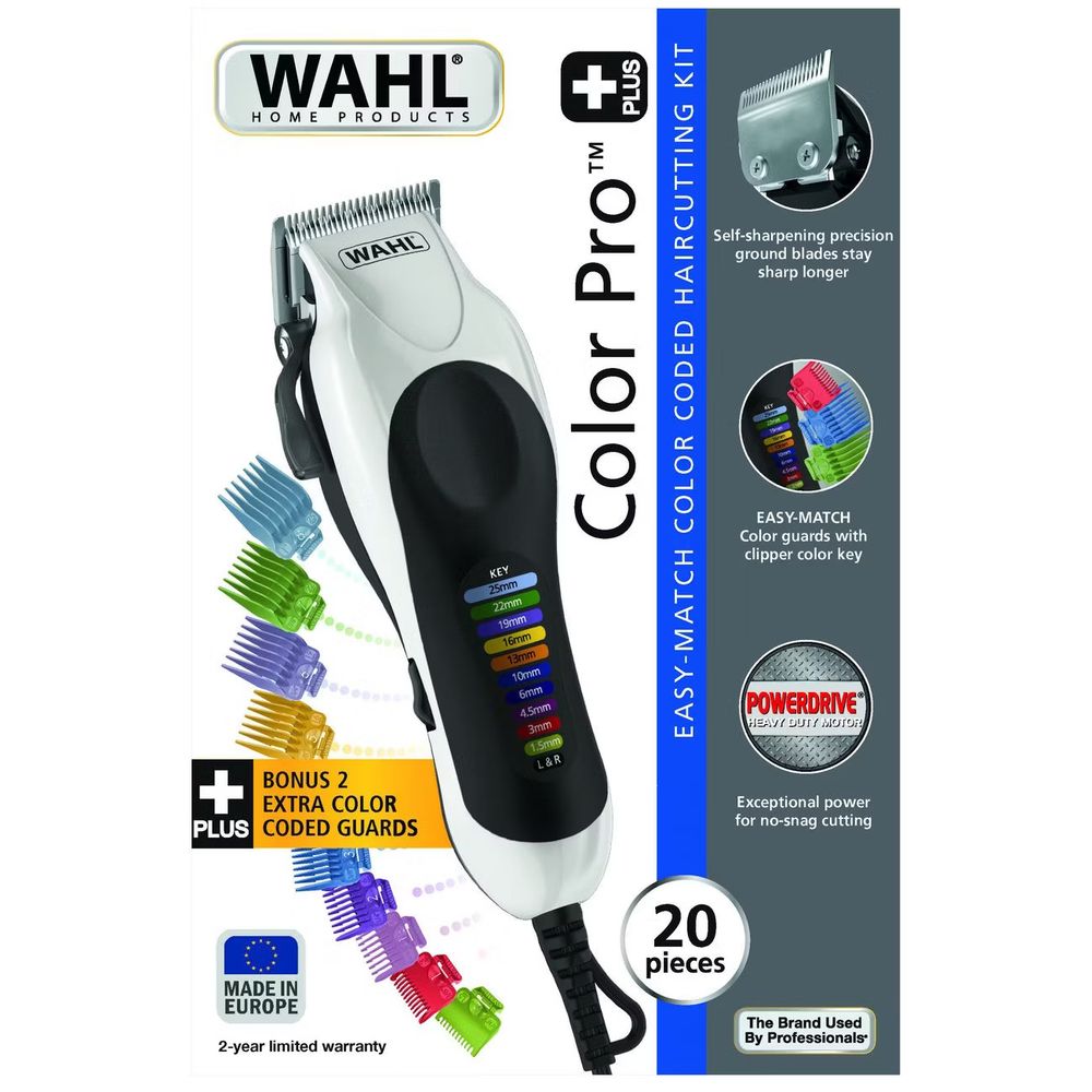 Машинка для стрижки волос Wahl ColorPro Plus Clipper 20104-0460 - 3