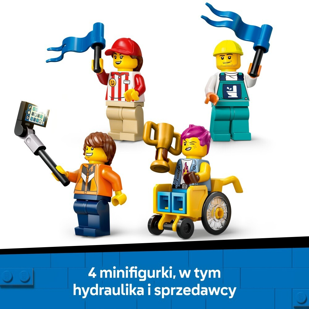 LEGO City - Limitless: трек с пандусами для гоночных машин 60460