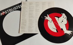 Винтажная виниловая пластинка LP Ghostbusters Охотники За Приведениями (Soundtrack Album) (Japan 1984) (Picture Disc)