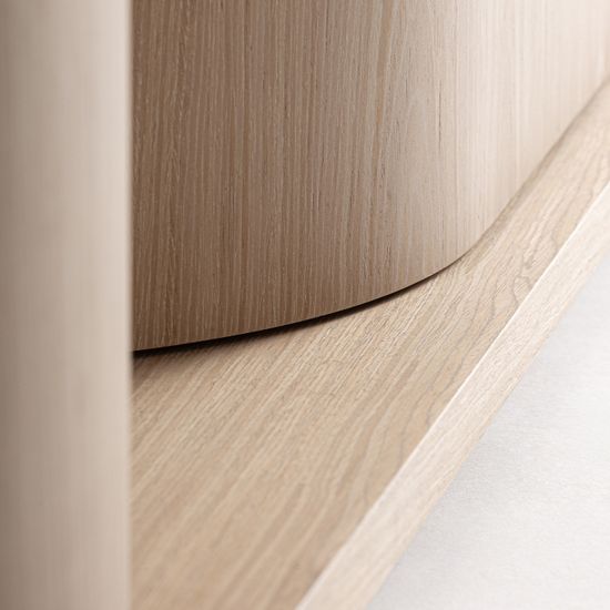 Тумба под телевизор Kharj цвет бежевый