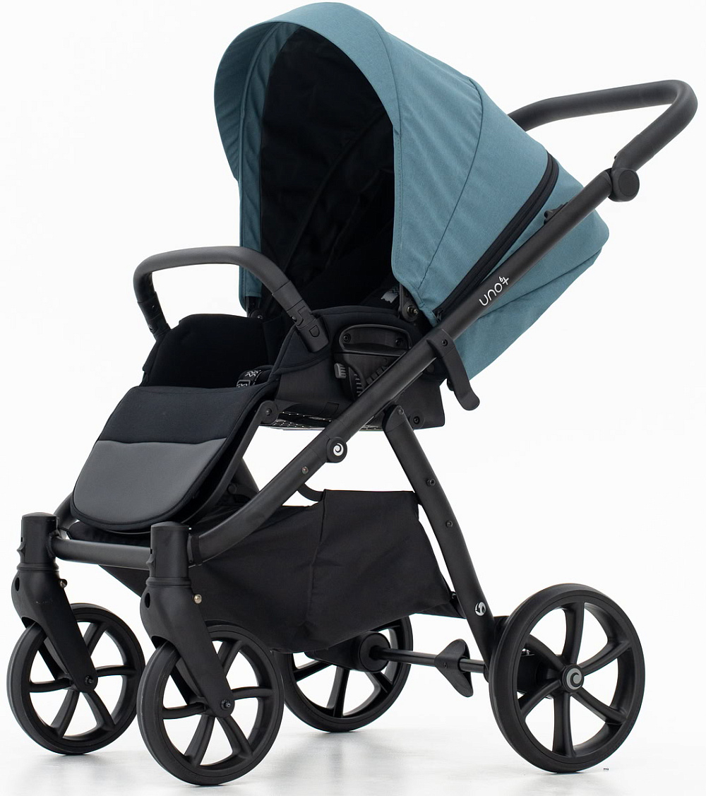 Детская коляска Tutis Uno 6 Plus Essential collection 3 в 1 с автокреслом Elo Lux EduSky Black 1602143 Menta