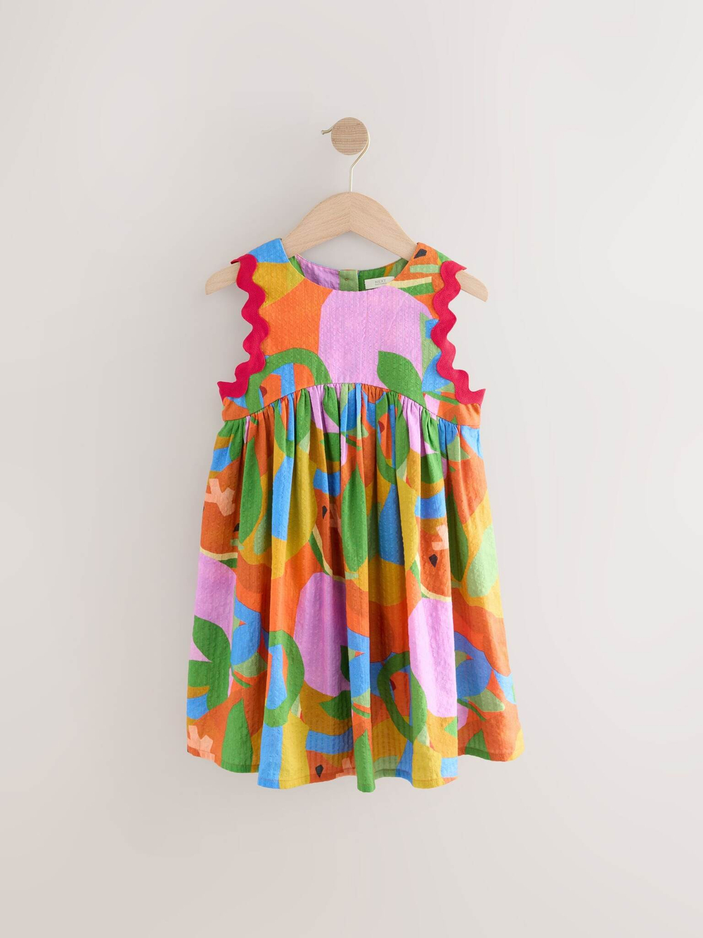 Сарафан для девочки Next AC6-222, Оранжевый, Розовый