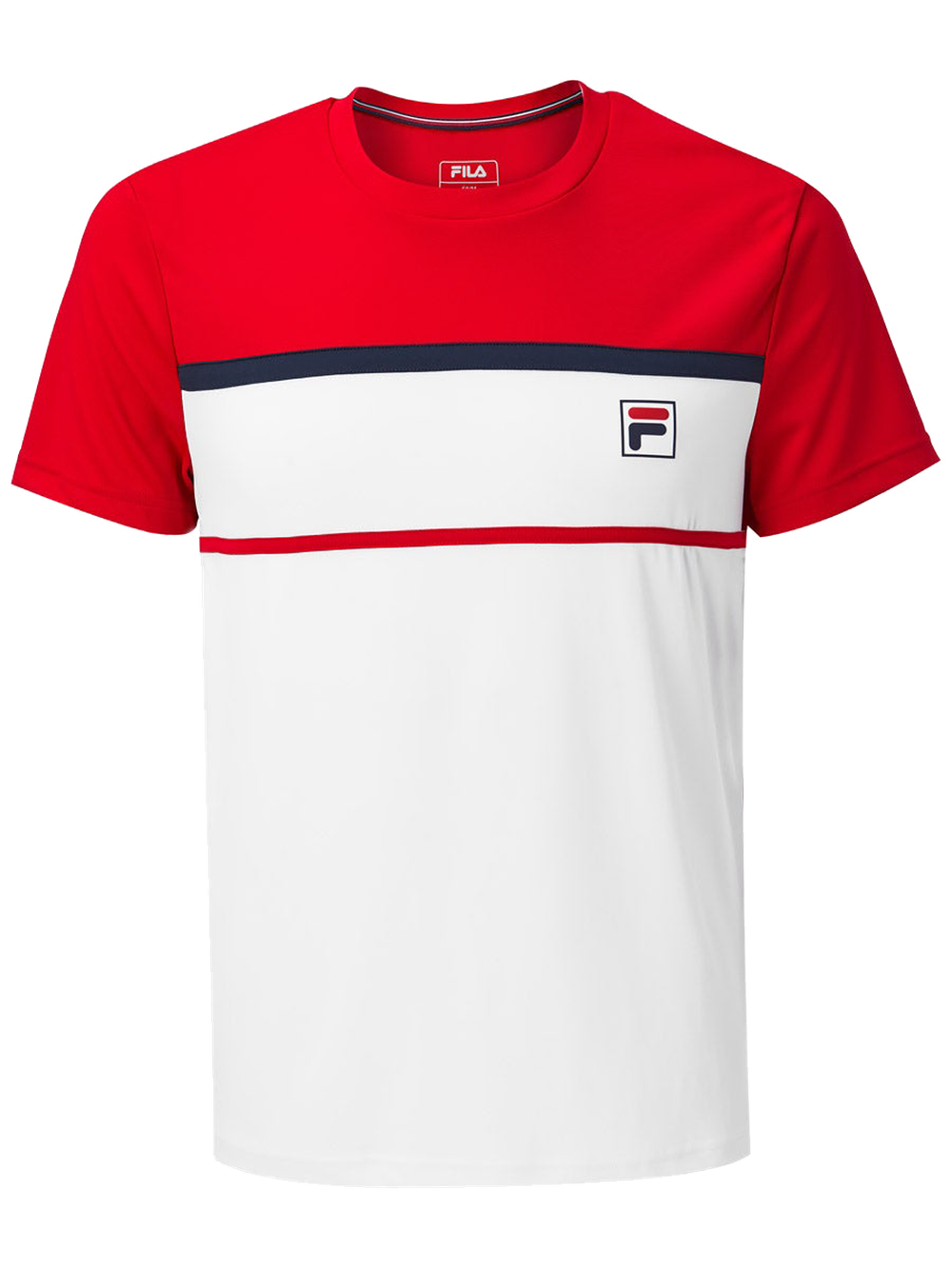 Футболка для мальчика теннисная Fila T-Shirt Steve Boys - белый