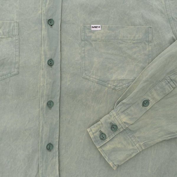 Рубашка SS24 Lightweight Washed Mint мятная - фото 3