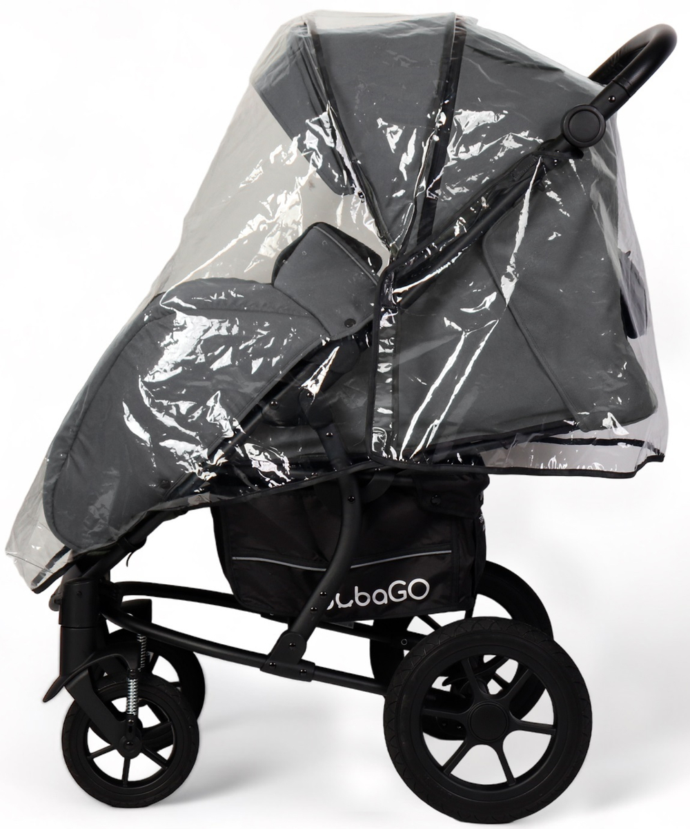 Коляска детская прогулочная Bubago арт.BG 129-3 MODEL ONE цвет серый