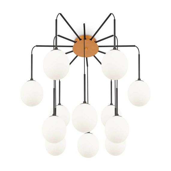 Подвесная люстра Maytoni Branch MOD176PL-12G