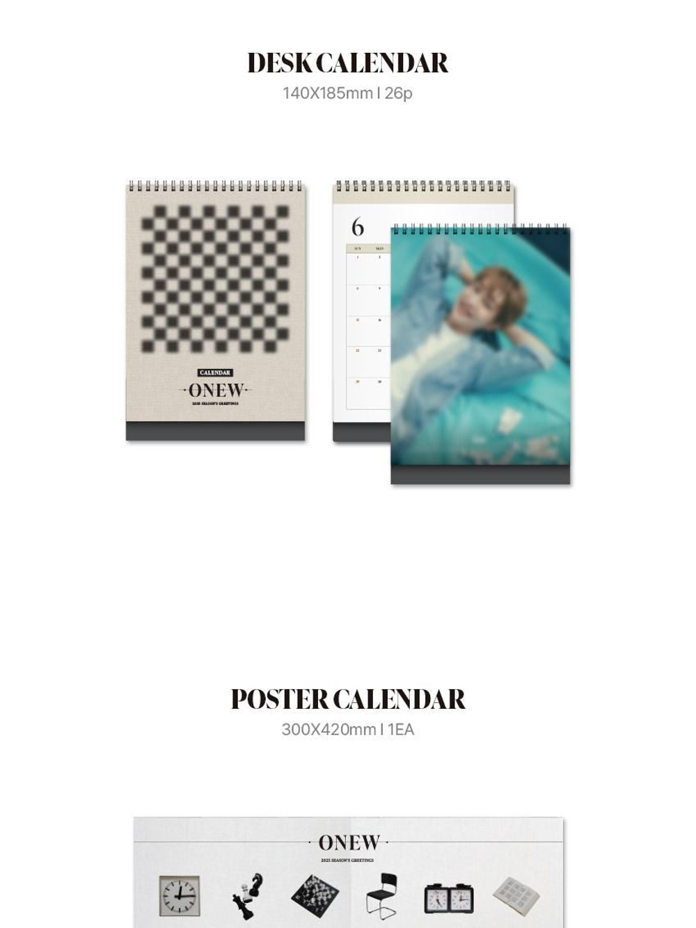 товары ONEW - 2025 SEASON'S GREETINGS
