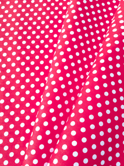 Ткань бязь плательная, рис. " Горох 6 мм", ширина 150 см, арт. 029