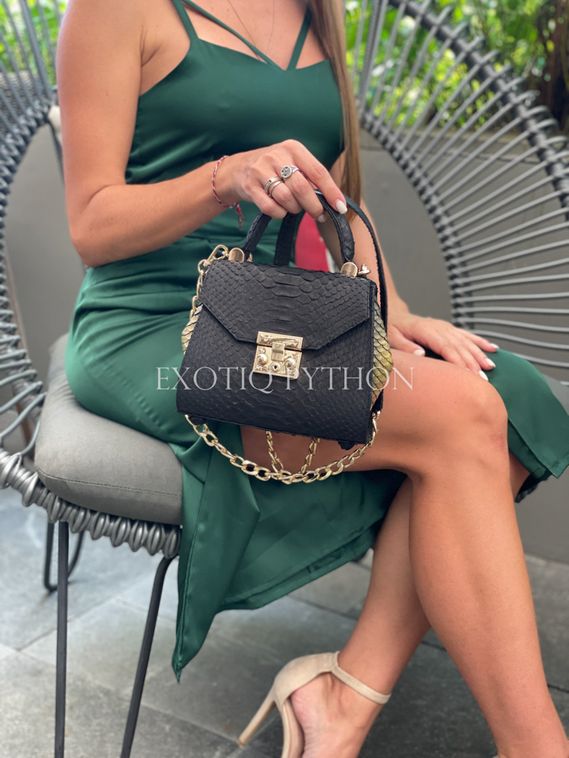 Сумка из кожи питона BG-347