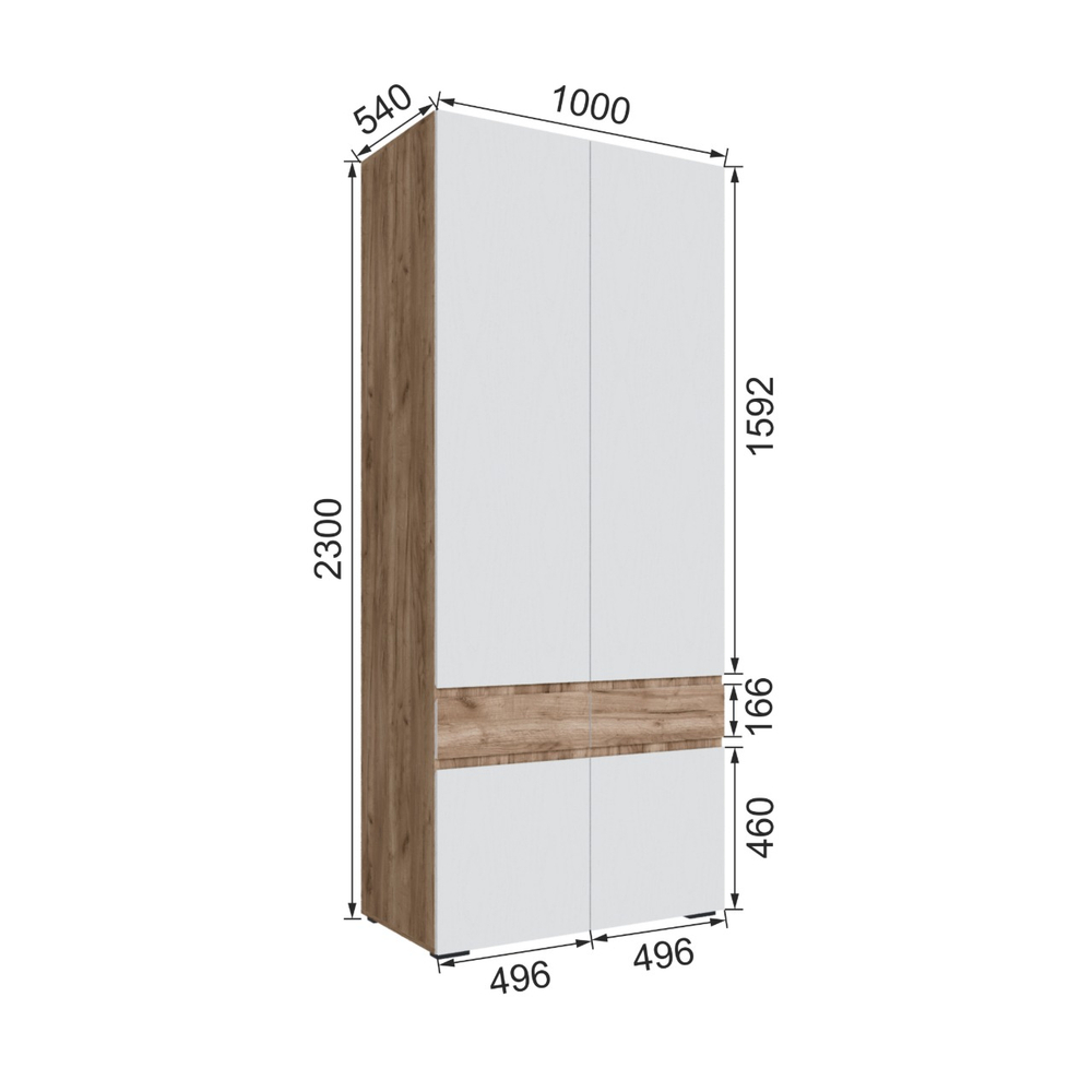 Шкаф Мерида (1,0)
