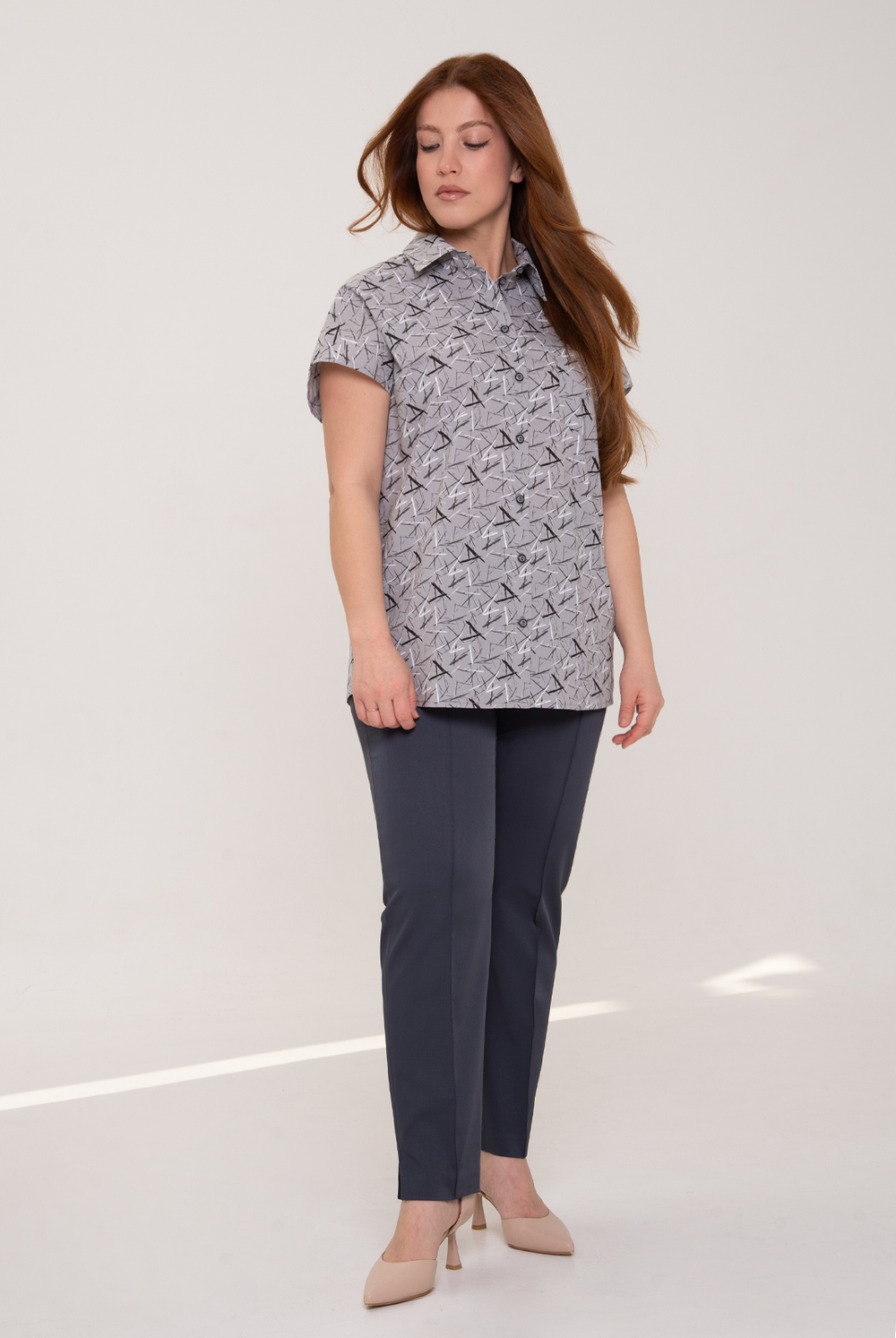 Брюки женские 4362АПА, серый #524Сер024362АПА