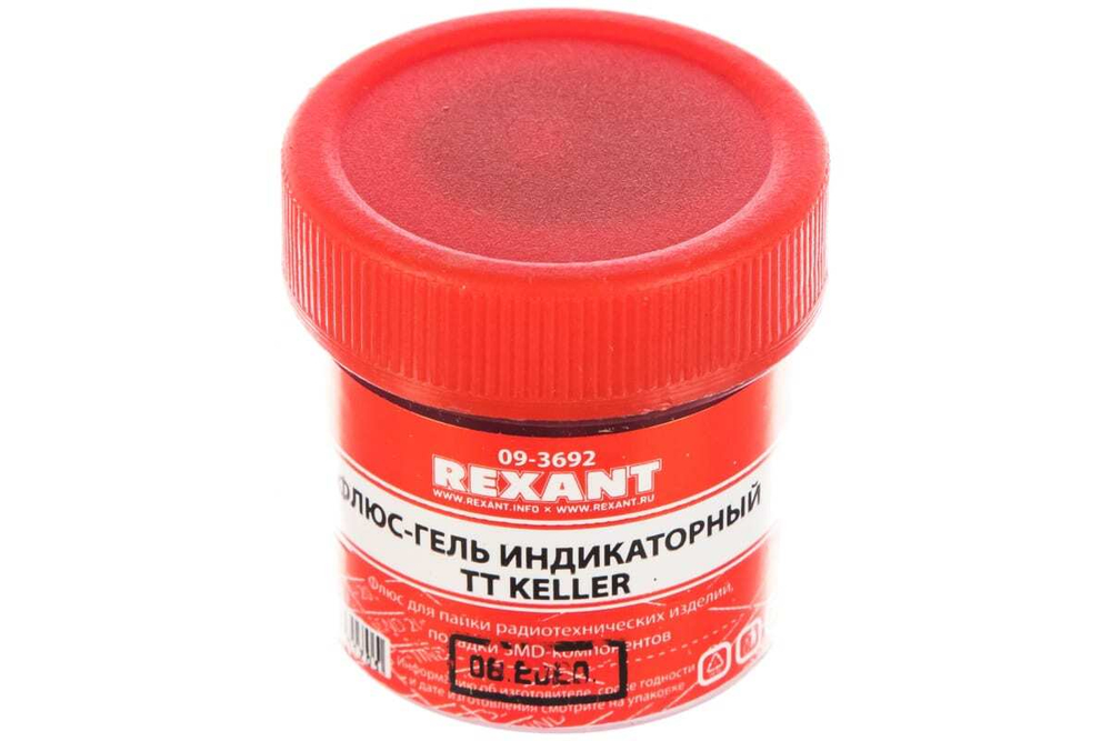 Флюс-гель индикаторный TT KELLER 20 мл REXANT 09-3692