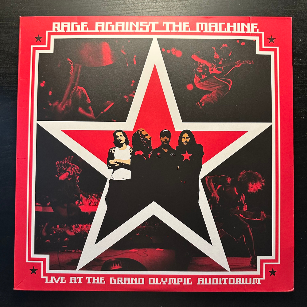 Rage Against The Machine - Live At The Grand Olympic Auditorium 2LP (Европа 2018г.)