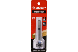 Сверло Форстнера по дереву, фанере, ДСП 22x90мм ЗУБР