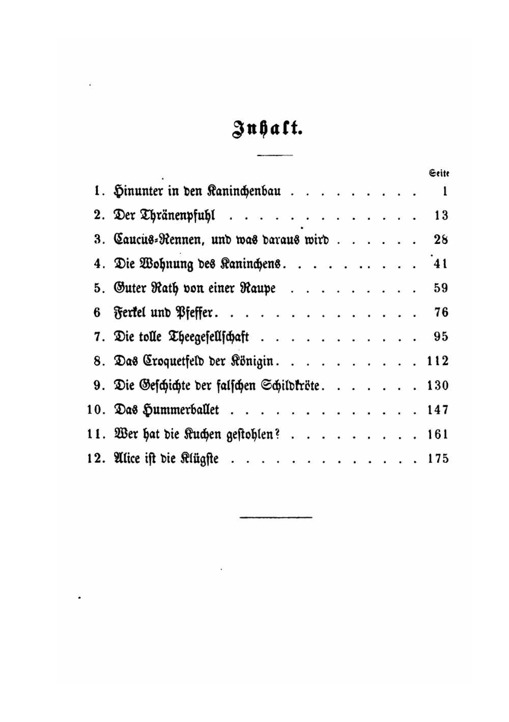 Alice's Abenteuer im Wunderland. von Lewis Carroll uebers von A. Zimmermann | C.L. Dodgson