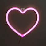 Светильник неоновый тм LADECOR 20x21 см, батарейки ААх3 (не в комплекте)