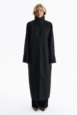 Пальто «Туман» из шерсти и кашемира