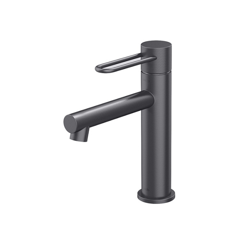 Смеситель для умывальника IDDIS Duna, Графит матовый