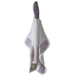 Полотенце детское 63x107 L'appartement Sophie с капюшоном белое