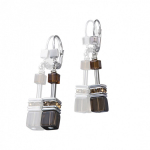 Серьги Coeur de Lion Brown 4017/20-1100