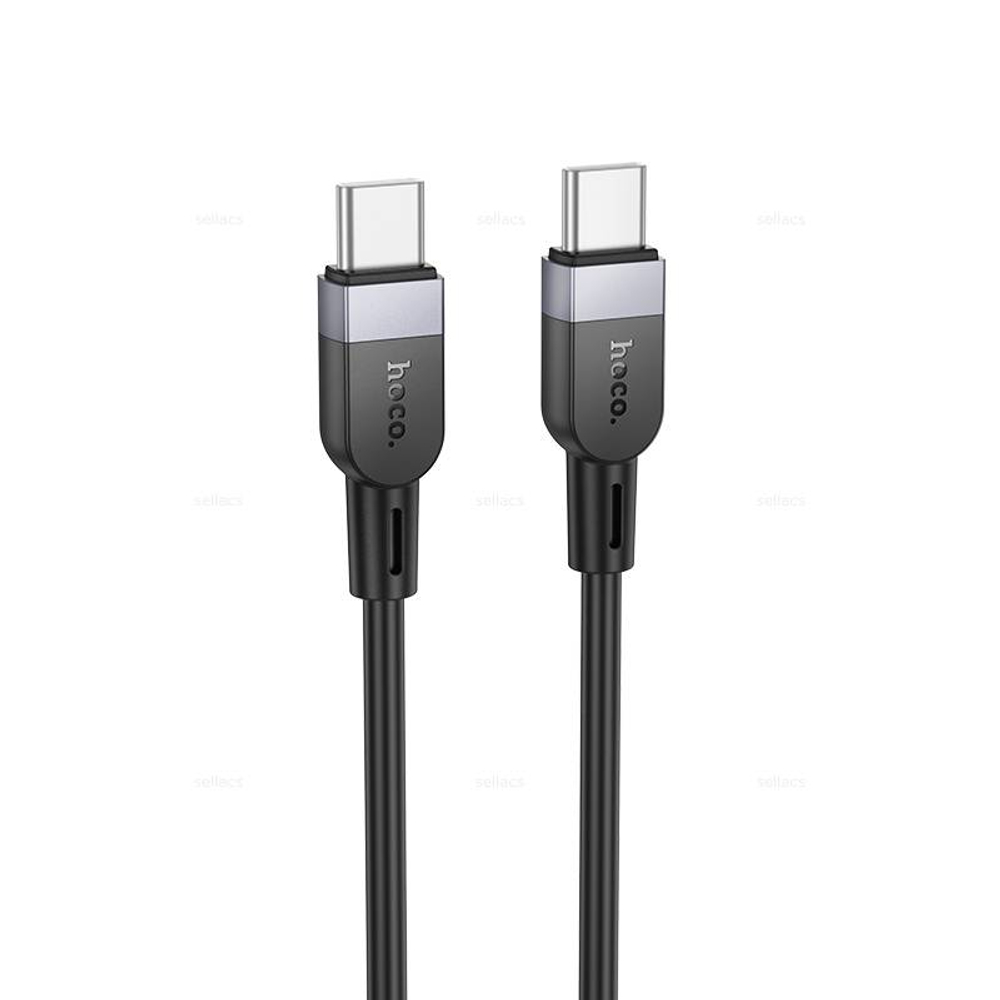Кабель Type-C на Type-C 60W Hoco X109 3m (black) (Краснодар склад)