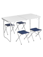 Набор мебели Premier fishing, стол 60x120 АЛ +4 табурета СТ чехол/Velcro (T-PR-FS-60x120+4-1)
