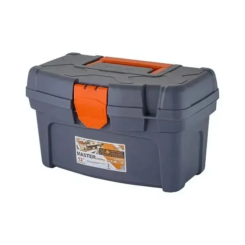 Ящик для инструментов Master Economy 12 чёрный/оранжевый