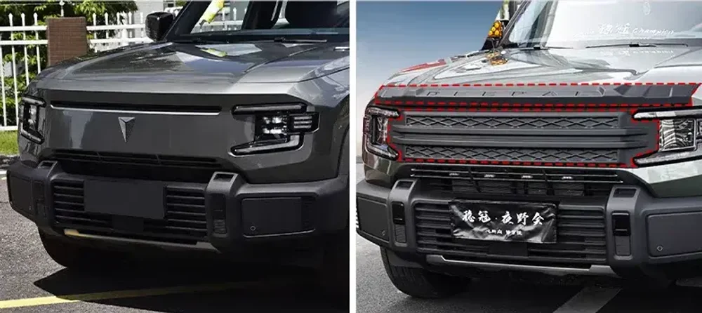 Решетка радиатора для Changan Deepal G318 чанган депал Г318 2024