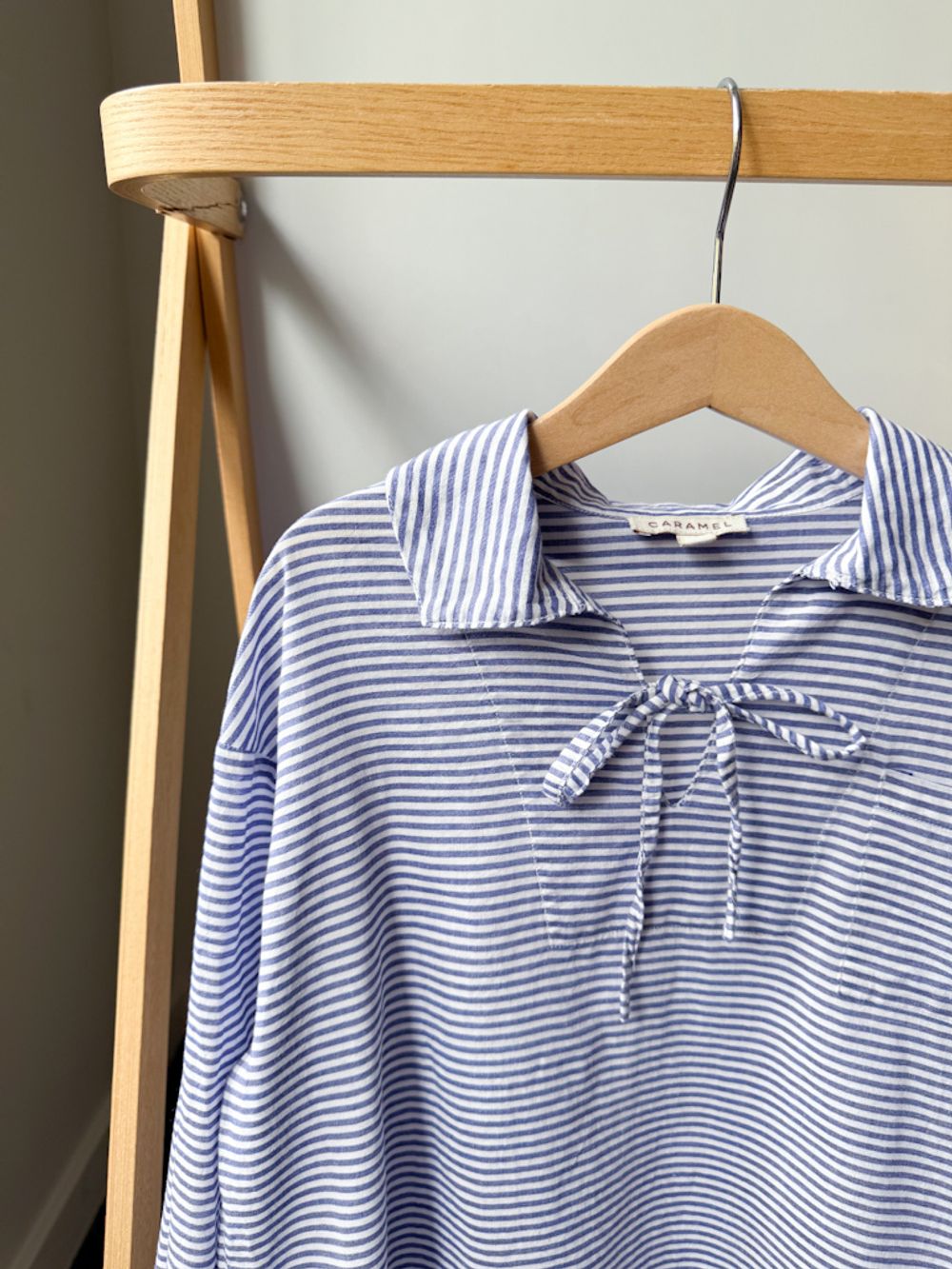 Хлопковая блузка Caramel, 140