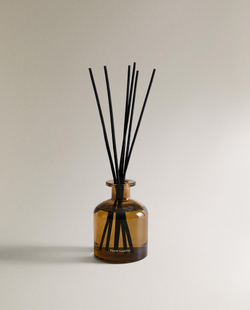 Zara Home Аромадиффузор Palo Santo 250 мл, тростниковые палочки микадо, аромат восточный древесный, Коричневый