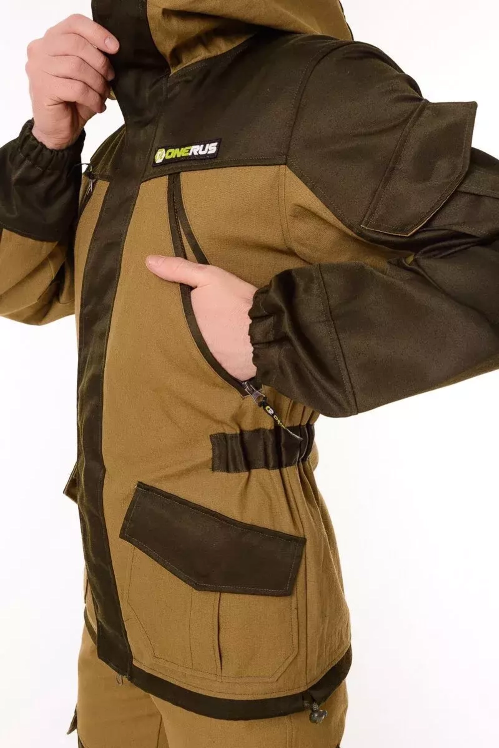 Летний мужской костюм Onerus Горный на молнии (Палатка) Хаки