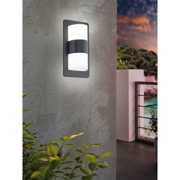 Уличный настенный светильник 2*E27 98086 антрацит CISTIERNA Eglo