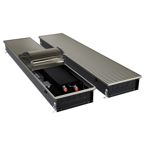 Конвектор внутрипольный Royal Thermo ATRIUM TURBO-110/300/2300-DG-U-LB