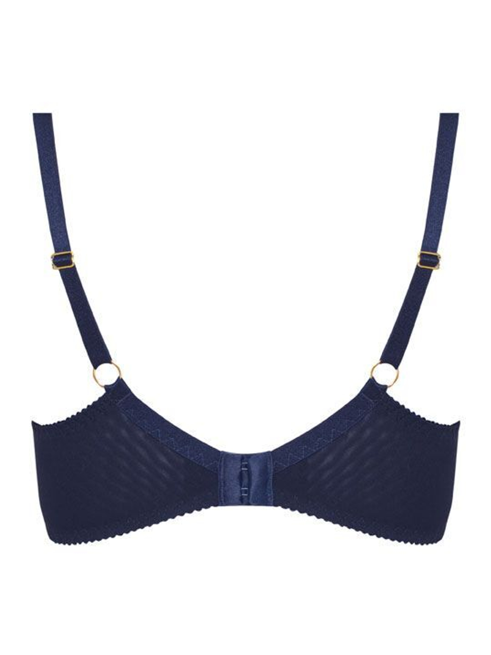 Бюстгальтер на косточках Eunika с пуш-ап вкладышами (Размер: 95D) (Цвет: темно-синий)