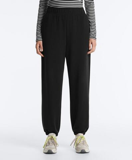 Oysho Спортивные брюки из мягкого модала, черный