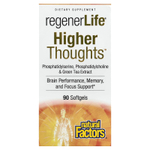 Natural Factors, RegenerLife®, Higher Thoughts™, 90 капсул