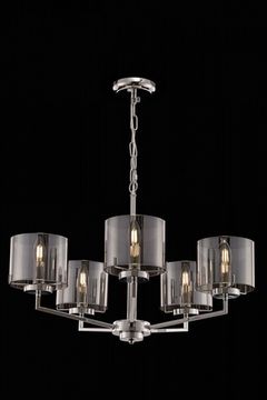 Люстра подвесная FR5096PL-05CH хром Karen Freya