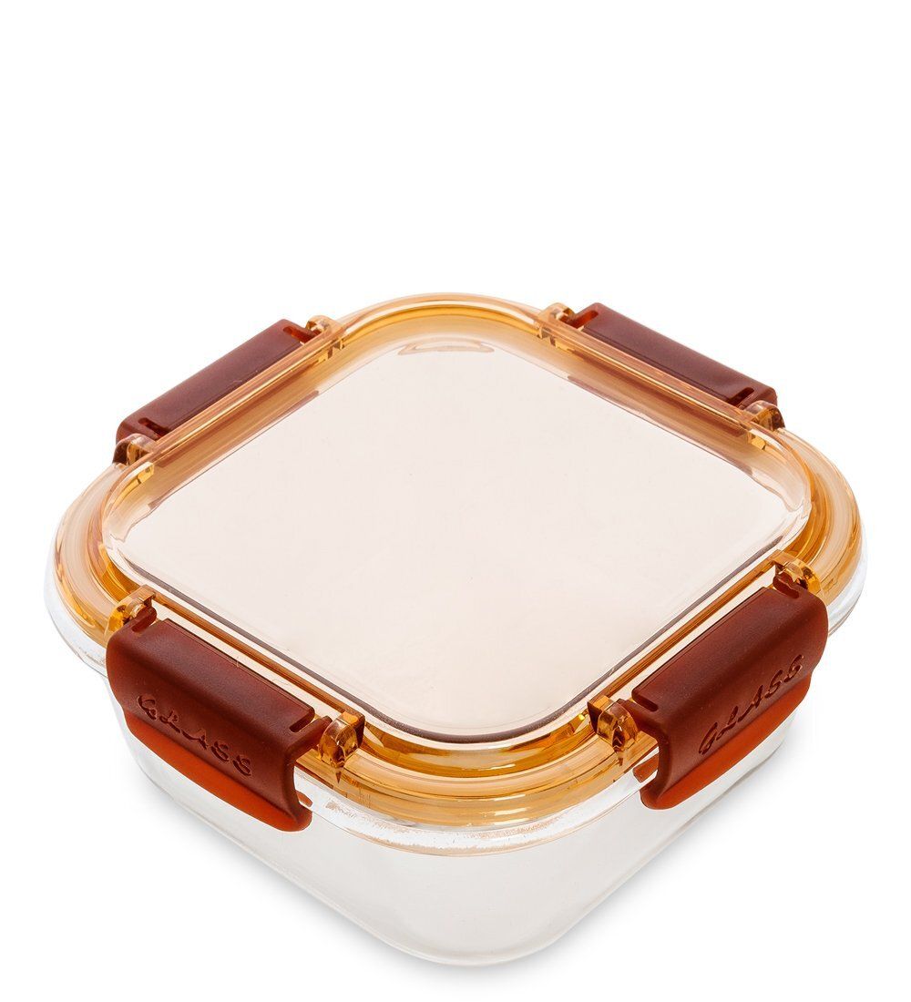 GAEM Home HM-01/27-B Контейнер квадратный стеклянный 800 мл