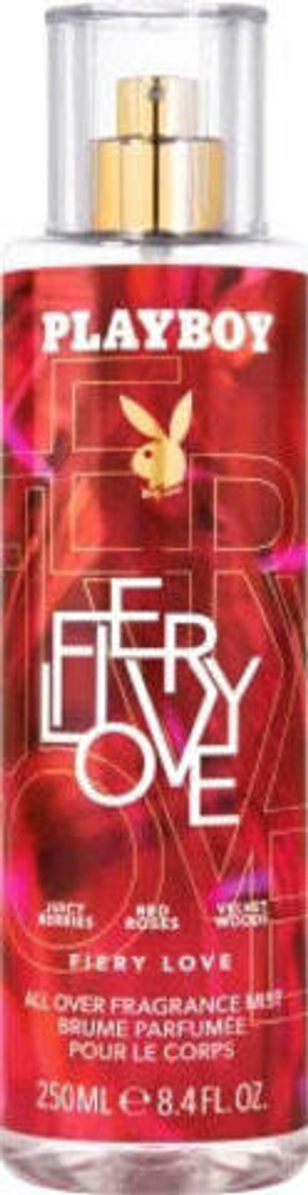 Женская парфюмерия Fiery Love Körperspray Body Mist PLAYBOY 250 мл