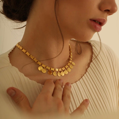 Колье MARI MARI позолота