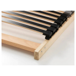 Каркас кровати с 4 ящиками для хранения - IKEA MALM, 200х180 см, белый, МАЛЬМ ИКЕА