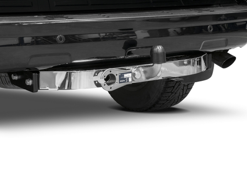 Фаркоп торцевой c электрикой Smart для Toyota Land Cruiser Prado 120 (кроме Black Onyx) 2002-2009, с нерж. накладкой, шар F, 1500/75 кг, F.5714.002