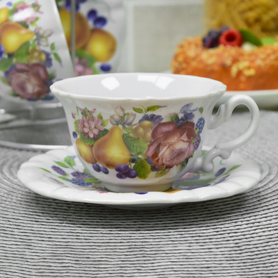 Чайный набор 4 предмета 170мл на подставке, P115140