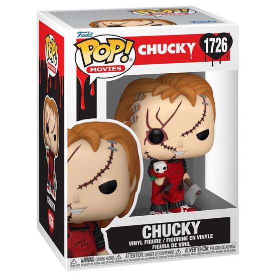 Фигурка Funko POP! Movies Valentines Chucky Chucky (1726) 83102 / Фигурка Фанко ПОП! по мотивам франшизы "Чаки", Чаки