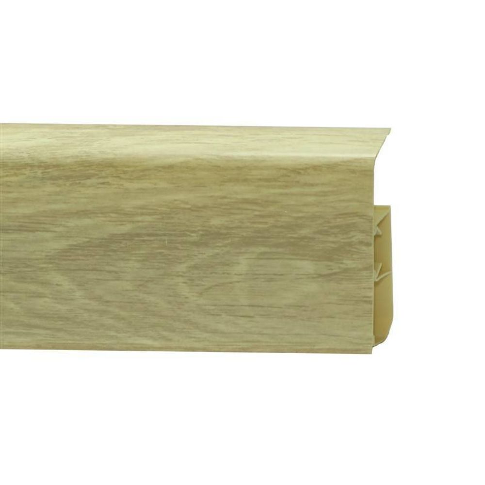 Пластиковый плинтус Royce 80 мм (2200x80x20) 306 Дуб Эйфель