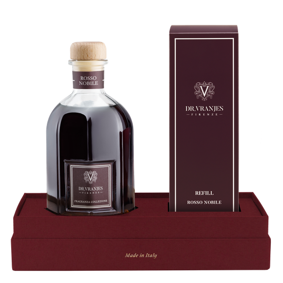 Dr. Vranjes Rosso Nobile 500 мл с наполнителем 500 мл в подарочной упаковка (аромат благородное красное вино)
