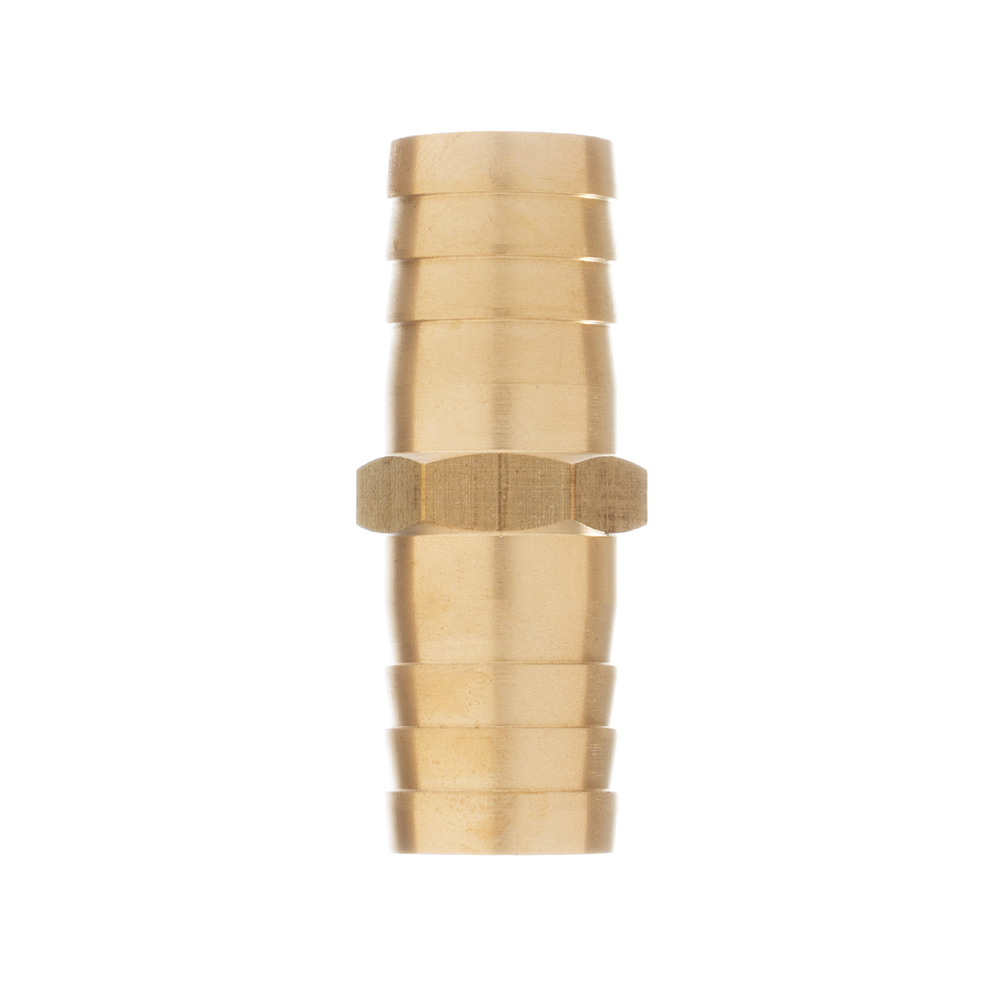 Соединитель для шланга 3/4", латунный Palisad