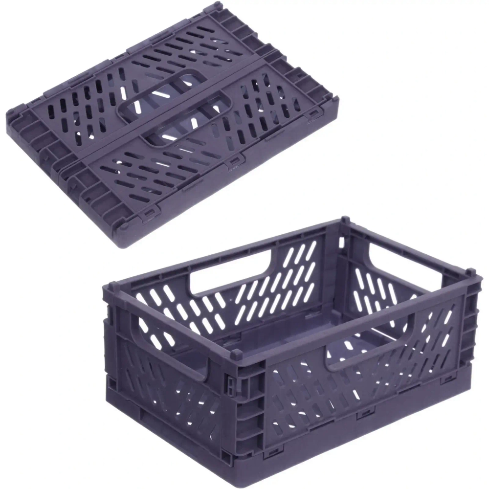 Ящик для хранения складной «ДЭСПО», цвет синий капри, 22*14.7*9.2см