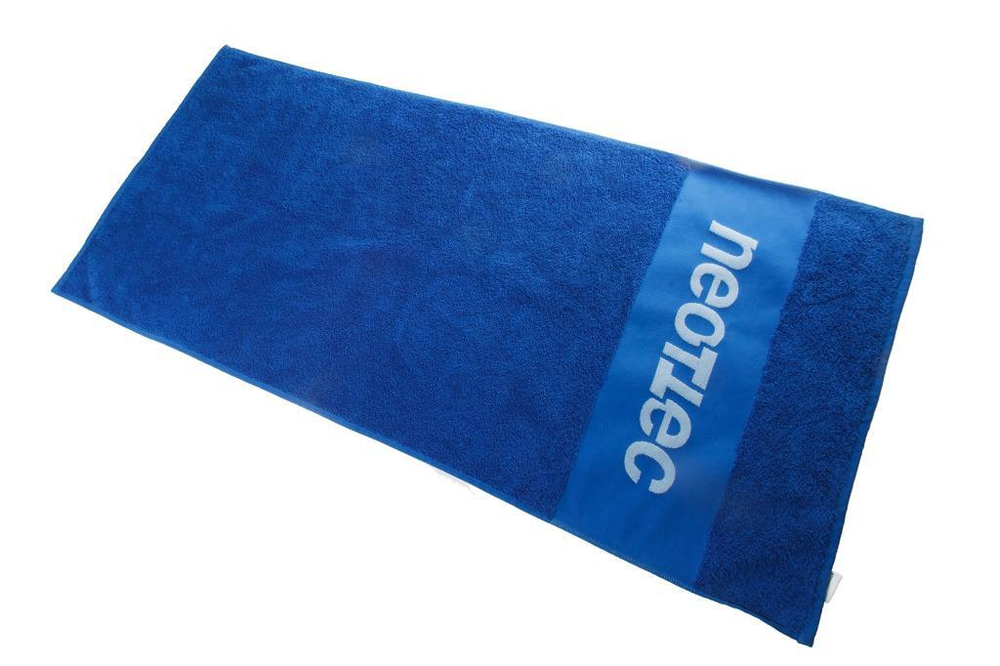 Neottec Towel Logo 50x100 cm blue