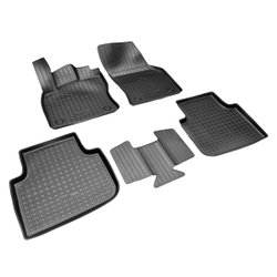 Ковры в салон Norplast для Volkswagen Tayron X 2025-, Черный, арт.NPA11-C95-590-1
